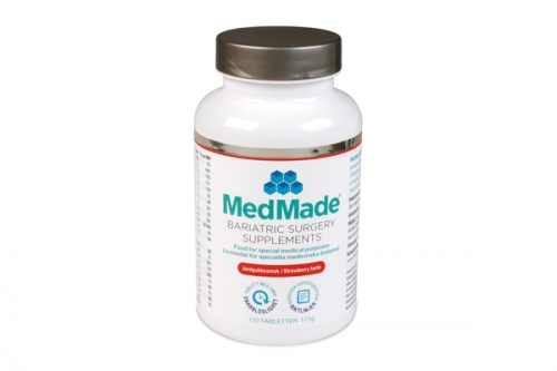 MedMade Bariatric Surgery Supplements Jordgubb, 1-pack i gruppen Handla hr / MedMade vitamineraltillskott hos Modifast (879027)