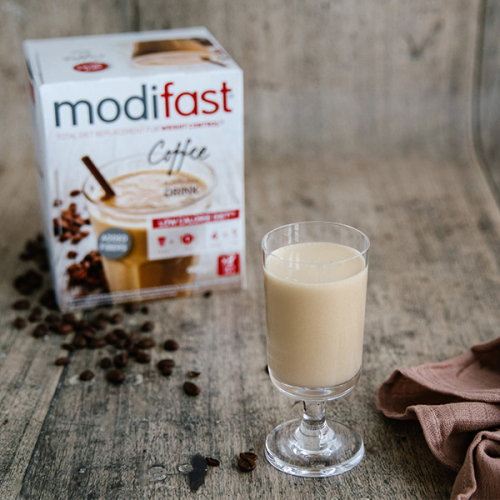 NYA Modifast LCD Coffee - 8 mltider i gruppen Handla hr / Alla produkter hos Modifast (220046)