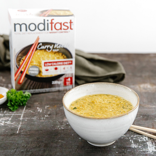 Modifast LCD Curry Noodle Soup - 4 mltider i gruppen Handla hr / Alla produkter hos Modifast (220059)