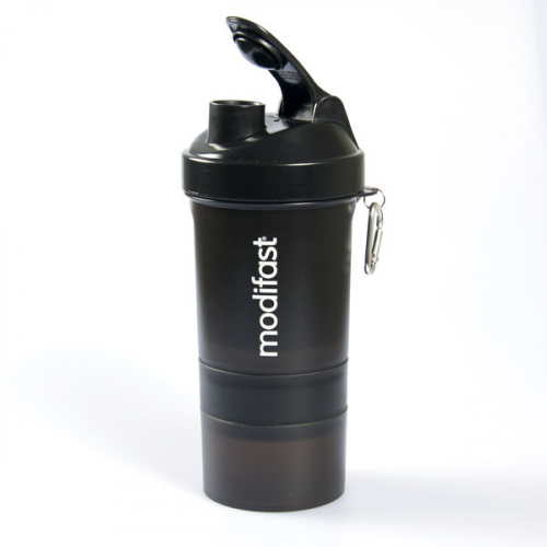 Modifast Shaker 600ml Gunsmoke Black i gruppen Handla hr / Alla produkter hos Modifast (818276)