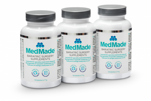 MedMade Bariatric Surgery Supplements, 3-pack i gruppen Handla här / MedMade vitamineraltillskott hos Modifast (881101)