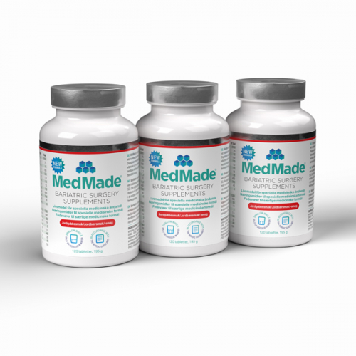 MedMade Jordgubb NY, 3-pack i gruppen Handla hr / MedMade vitamineraltillskott hos Modifast (881202)