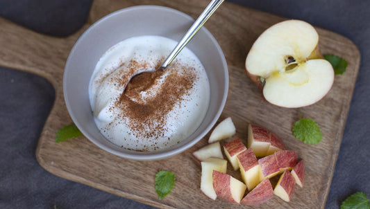 Kvarg med frukt eller bär