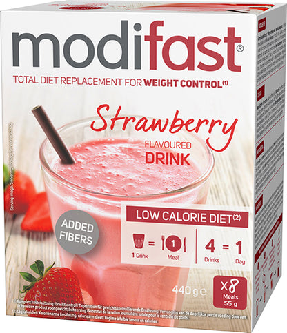 Modifast LCD Strawberry - 8 måltider