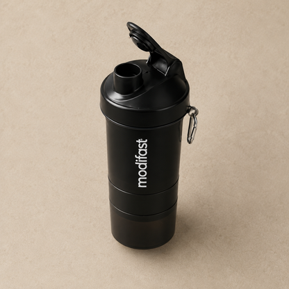Modifast Shaker 600ml Gunsmoke Black