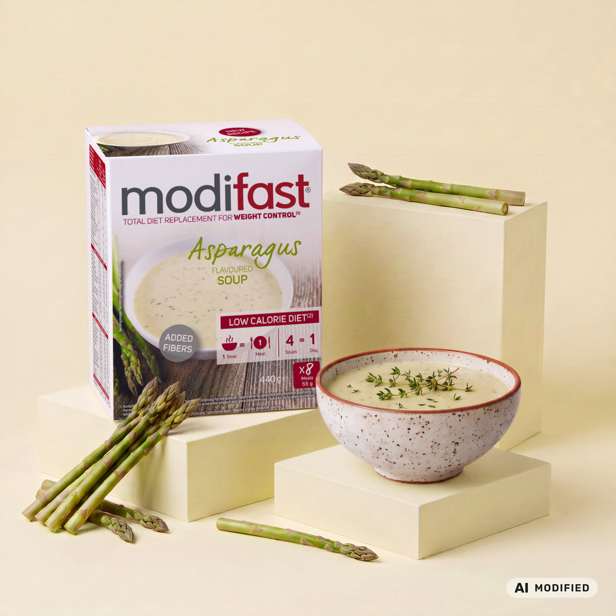 Modifast LCD Asparagus - 8 måltider