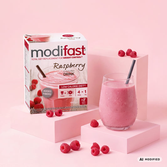 Modifast LCD Raspberry - 8 måltider