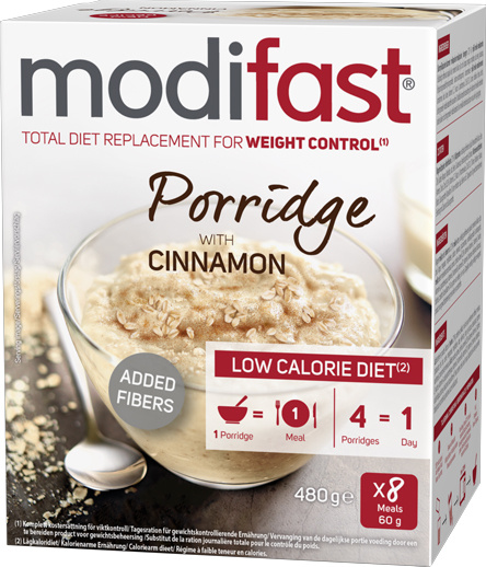 Modifast LCD Porridge with Cinnamon - 8 m�ltider