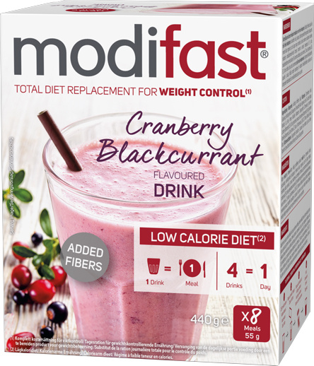 Modifast LCD Cranberry Blackcurrant - 8 m�ltider