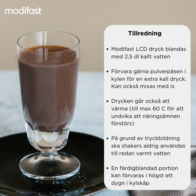 Modifast LCD Chocolate - 8 m�ltider