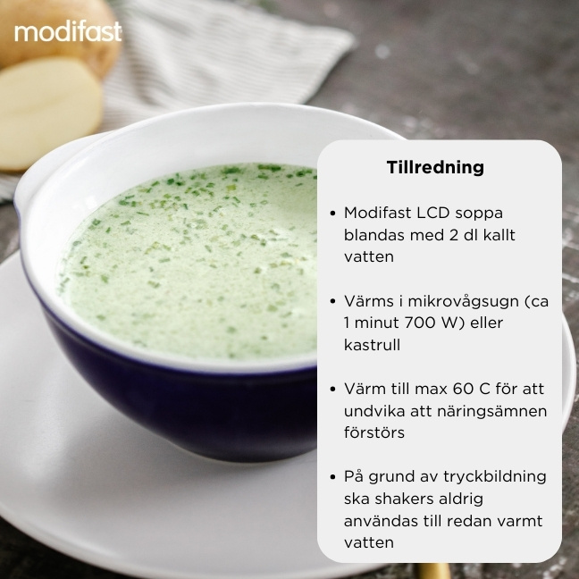 Modifast LCD Potato-leek - 8 m�ltider