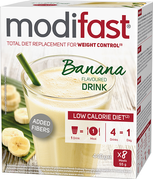 Modifast LCD Banana - 8 m�ltider