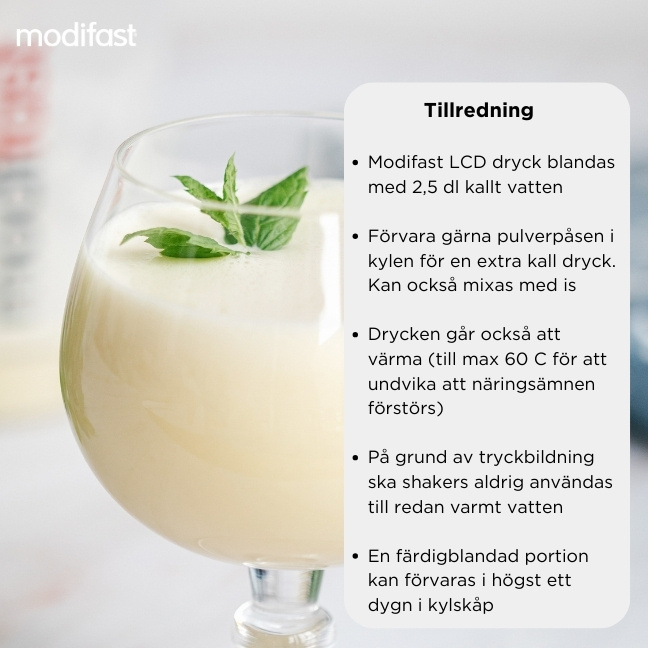 Modifast LCD Banana - 8 m�ltider