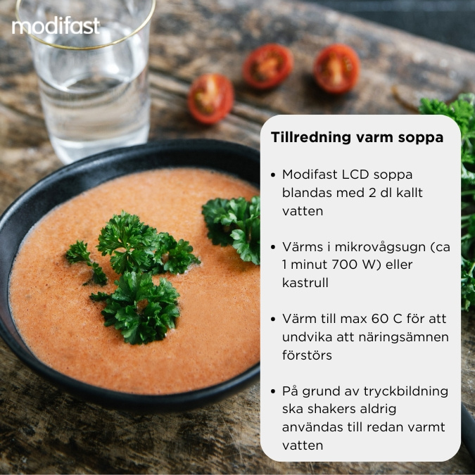 Modifast LCD Tomato Soup - 8 m�ltider