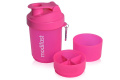 Modifast Shaker 600ml Neon Pink